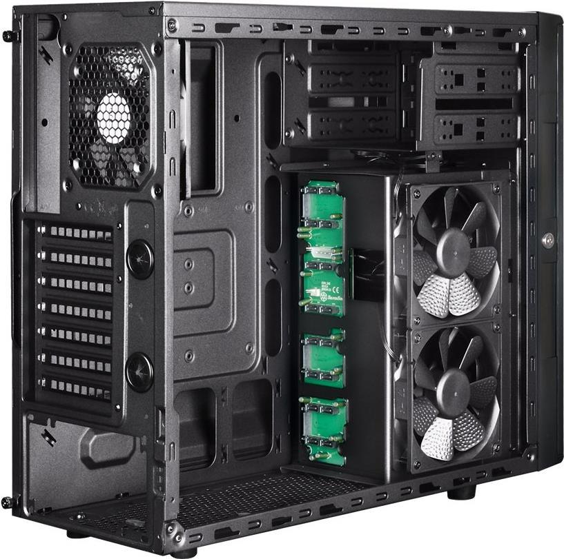 Silverstone Case Storage Cs380 V2 - Tower - Atx - Ohne Netzteil (atx / Ps/2) - Schwarz - Usb/audio