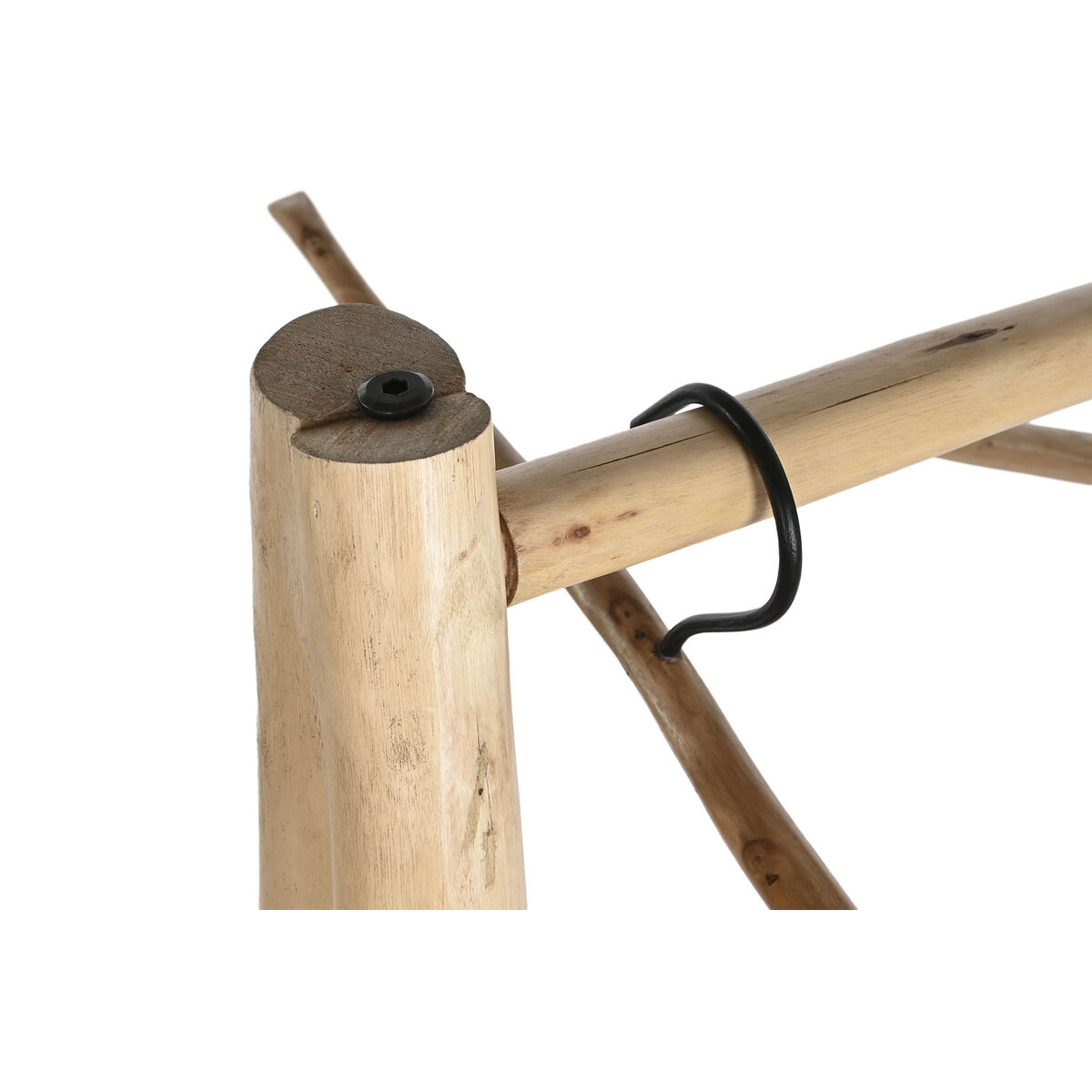 Appendiabiti Home Esprit Naturale Legno Di Eucalipto 120 X 50 X 160 cm - Image 3