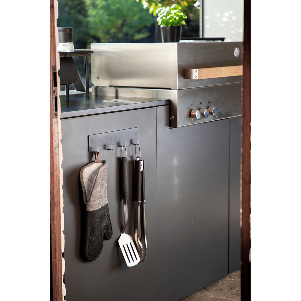 Guantone Da Forno Wenko Ada 55041100 Silicone Grigio - Image 5