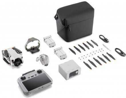Dji Mini 4 Pro Fly More Combo (rc 2) 4 Rotoren Quadrocopter 48 Mp 3840 X 2160 Pixel 2590 Mah Schwarz - Weiß (cp.ma.00000735.01)