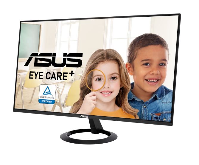 Asus Vz27ehf - LeD-Monitor - 68.6 Cm (27") - 1920 X 1080 Full Hd (1080p) @ 100 Hz - Ips - 250 Cd/m² - 1300:1 - 1 Ms - Hdmi - Schwarz [energieklasse D