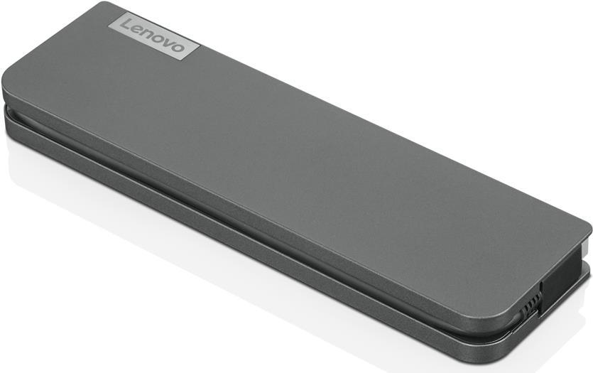 Lenovo UsB-C Mini Dock - Verkabelt - Usb 3.2 Gen 1 (3.1 Gen 1) TypE-C - 3,5 Mm - 10,100,1000 Mbit/s - Grau - Cb - Bsmi - Sii - Cu - Ukraine - Kvalite