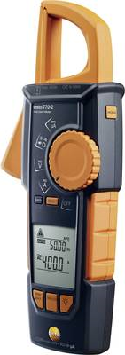 Testo Stromzange, 600 Aac, 600 Adc, Trms Ac (testo 770-2)