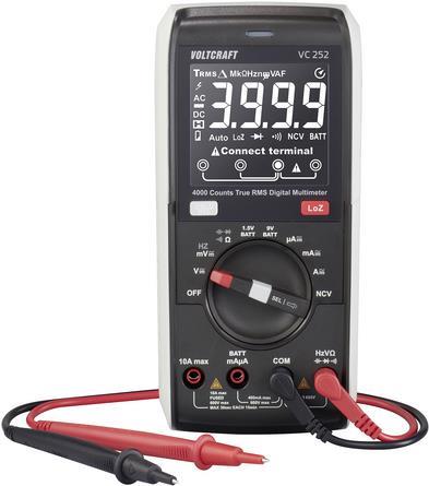 Voltcraft Vc252 HanD-Multimeter Kalibriert (iso) Digital Cat Iii 600 V Anzeige (counts): 4000 (vC-13829980)