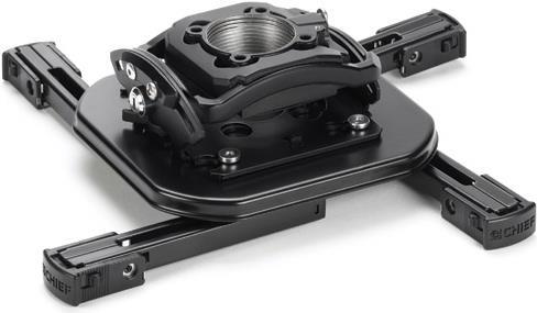 Chief Universal MinI-ProjektoR-Halt. Bis 11,3 Kg - Mit Mikrojustage Und Verschließbar (schwarz) (rsmau)