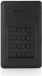 Verbatim Store N Go Secure Portable Hdd With Keypad Access - Festplatte - Verschlüsselt - 2 Tb - Extern (tragbar) - Usb 3,1 Gen 1 (usB-C Steckverbind