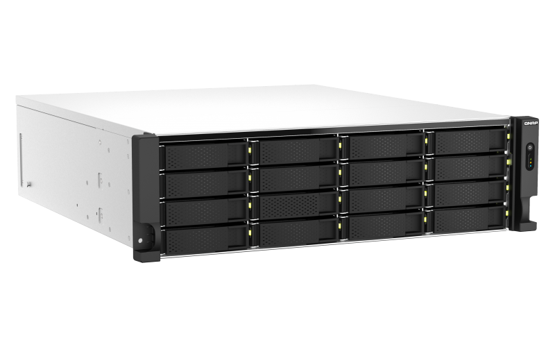 Qnap TS-H2287xU-Rp - NaS-Server - 22 Schächte - Rack - Einbaufähig - Sata 6gb/s - Raid 0, 1, 5, 6, 10, 50, Jbod, 60 - Ram 64 Gb - 2.5 Gigabit Etherne