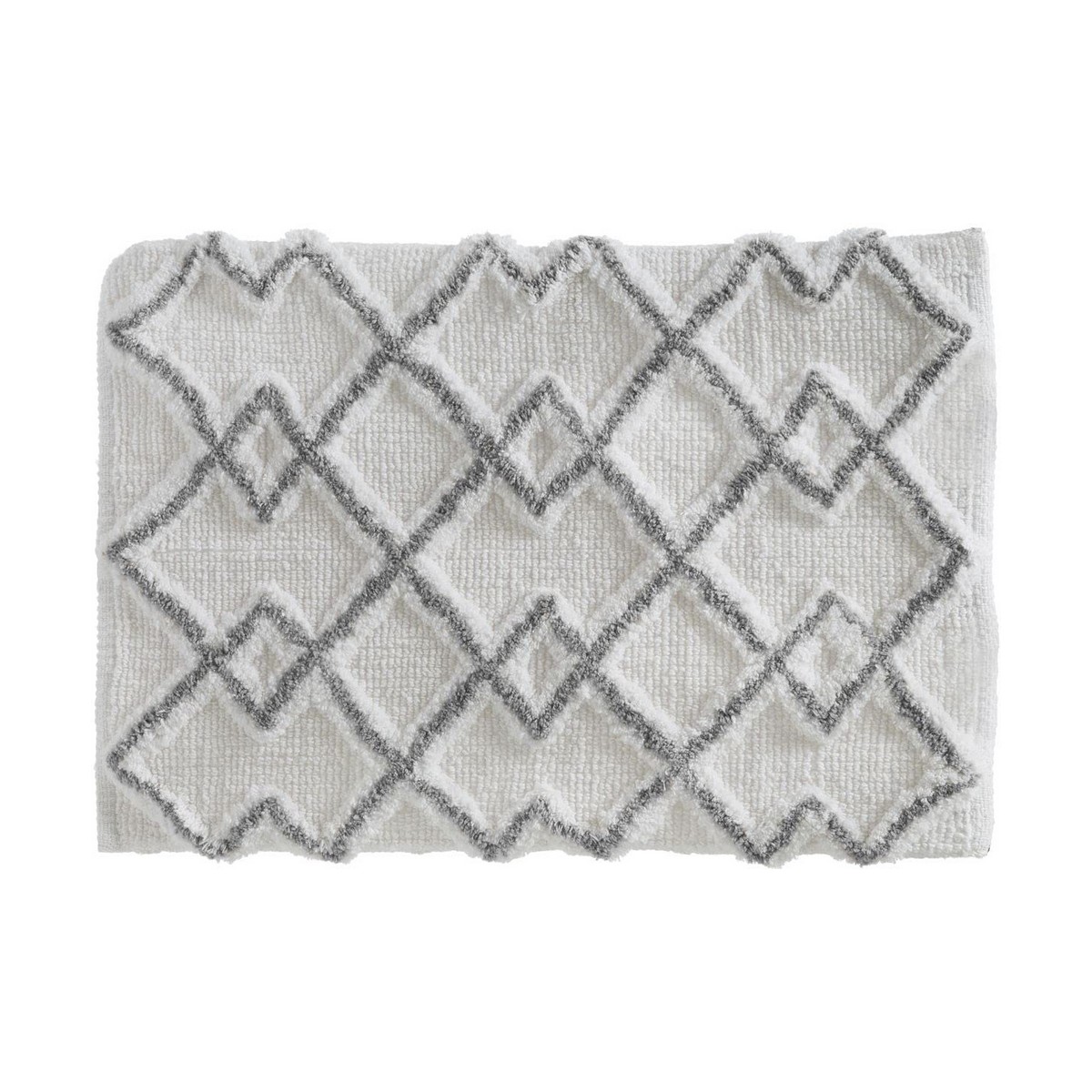 Tappeto Da Bagno 5five Simply Smart Grigio Cotone 50 X 75 cm