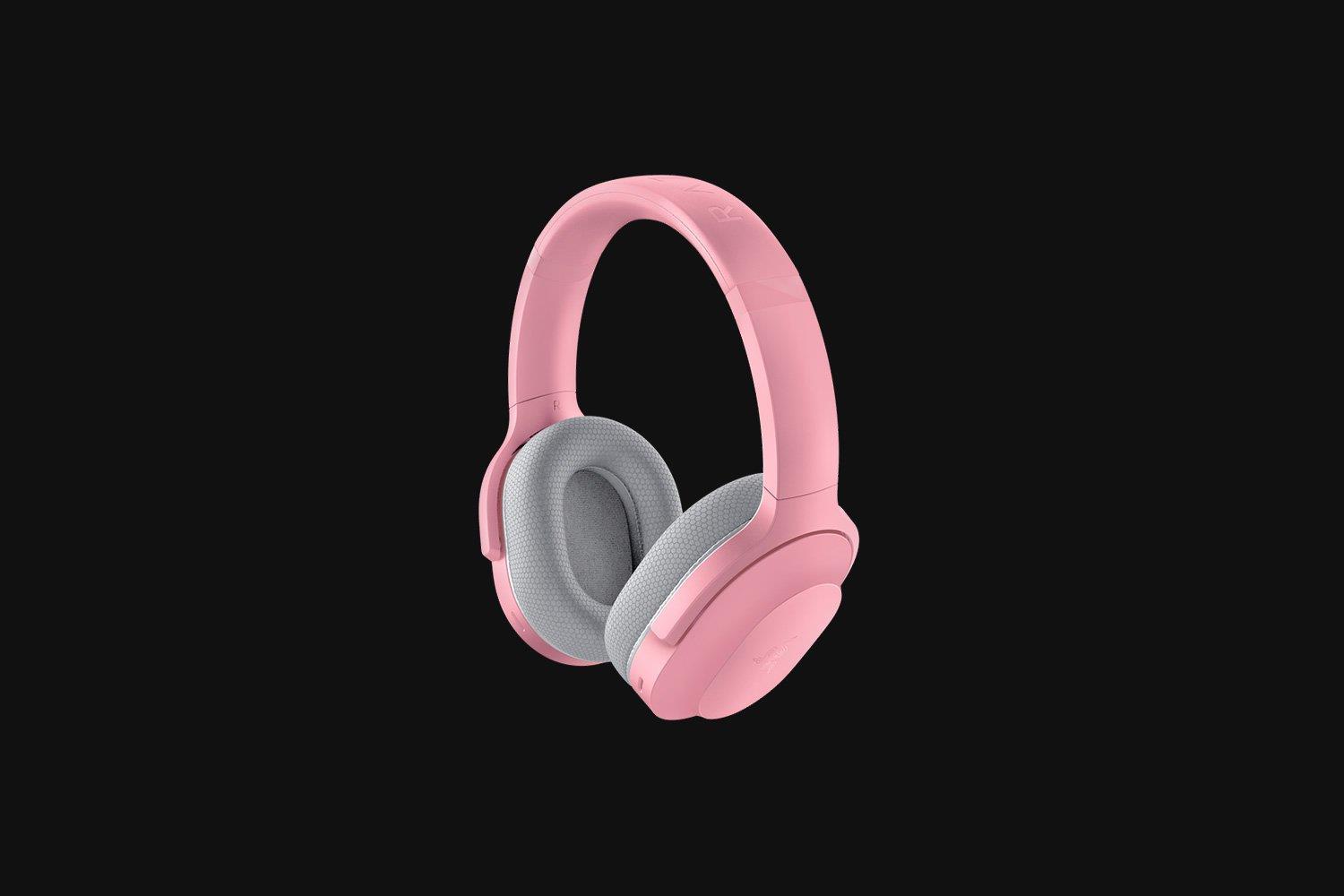 Razer Rz04-03790300-R3m1 Kopfhörer & Headset Kabellos Kopfband Gaming Usb TyP-C Bluetooth Grau - Pink (rz04-03790300-R3m1)