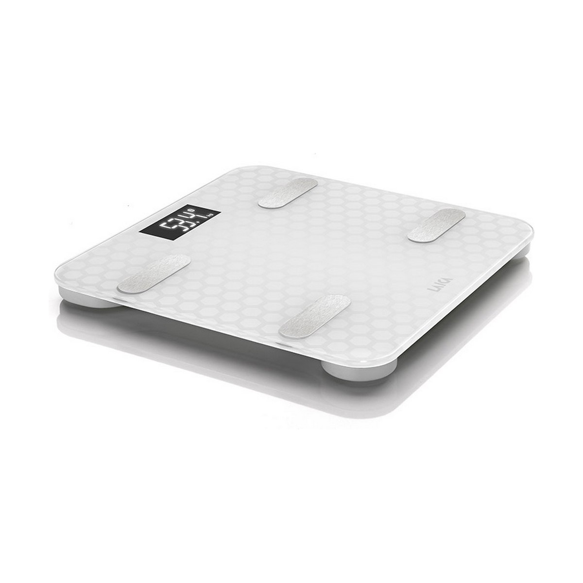 Bilancia Digitale Da Bagno Laica Ps7011 Bianco Vetro 180 kg