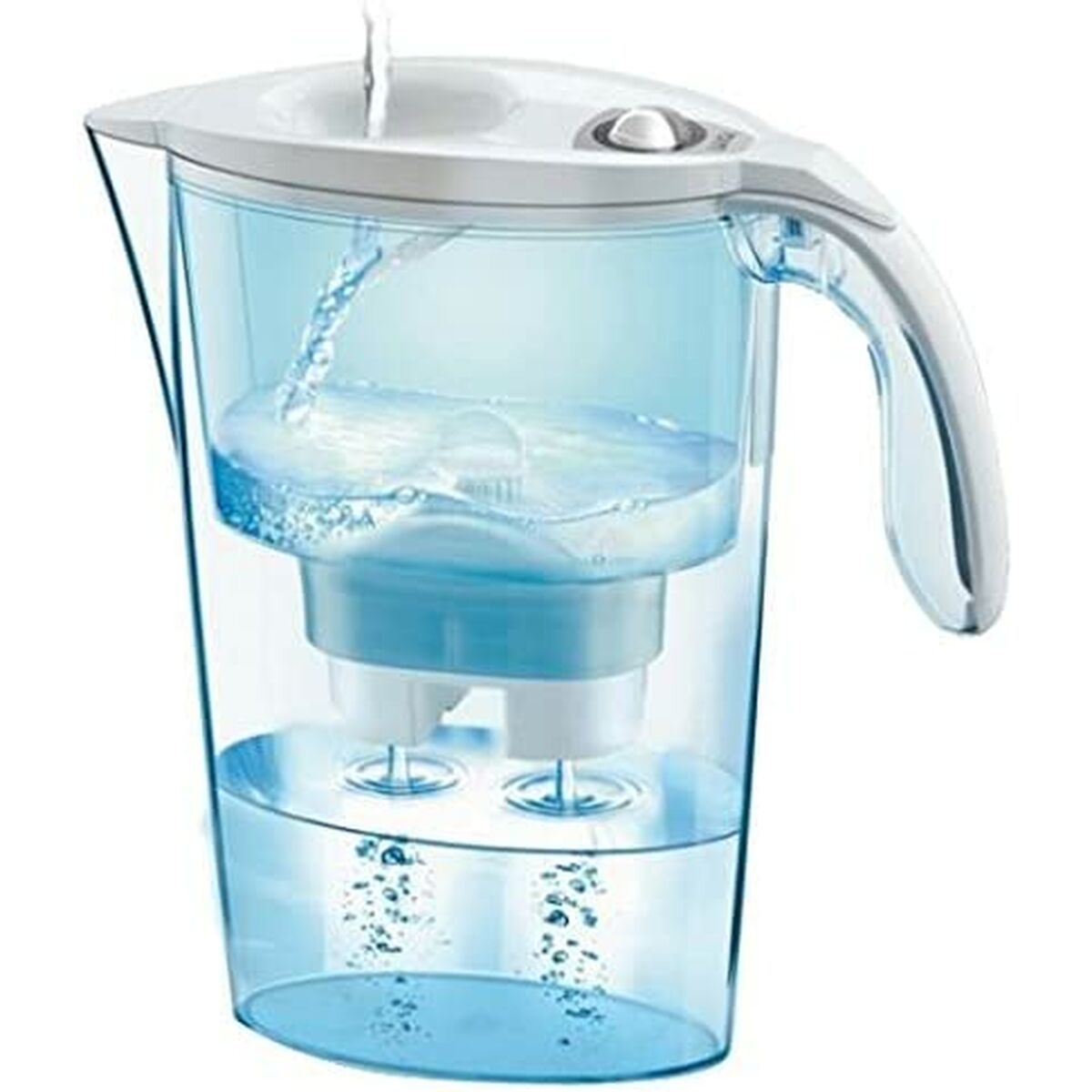 Brocca Filtrante Laica Stream J31-Cc Bianco Trasparente 2,3 L Polipropilene