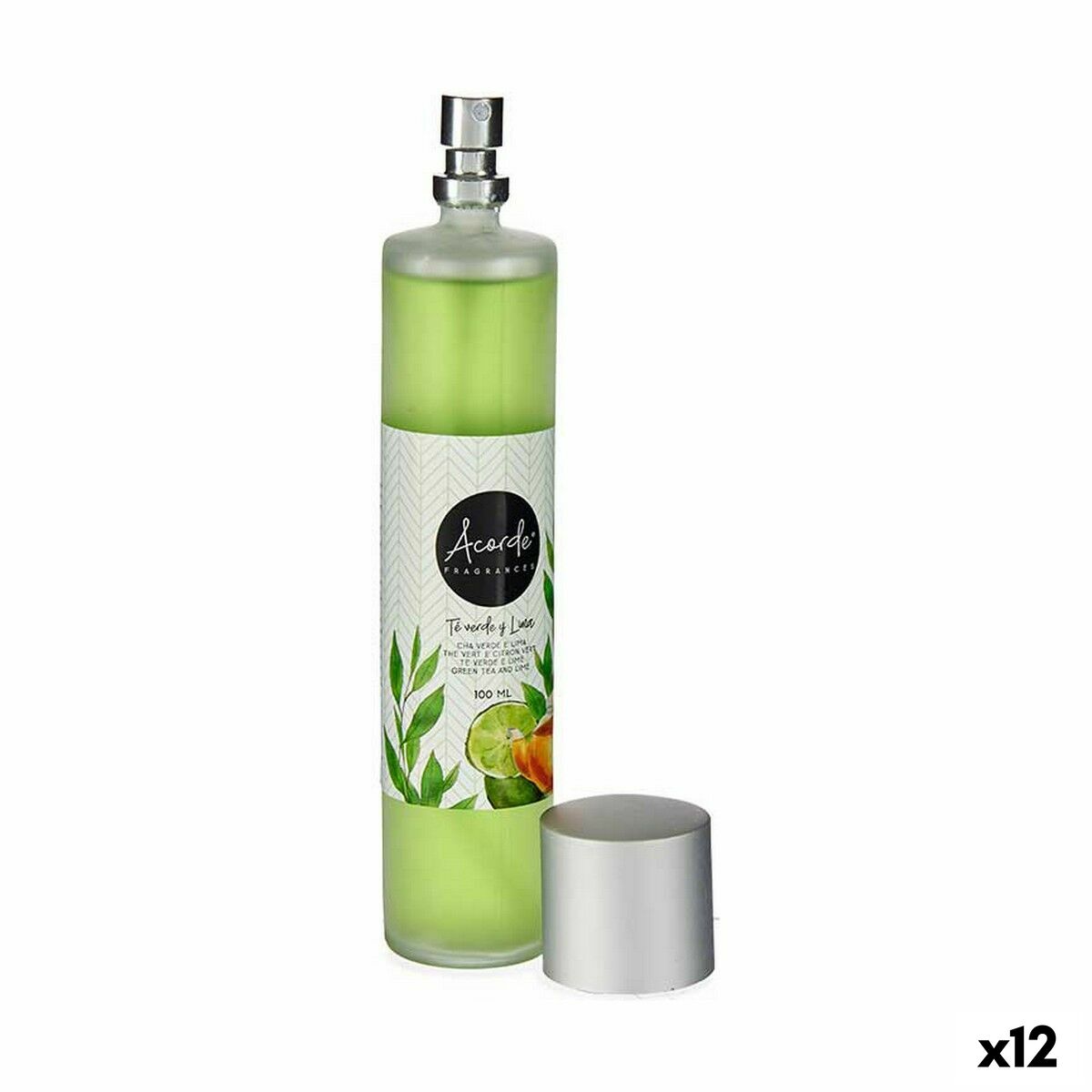 Diffusore Spray Per Ambienti Acorde Tè Verde 100 Ml (12 Unità)