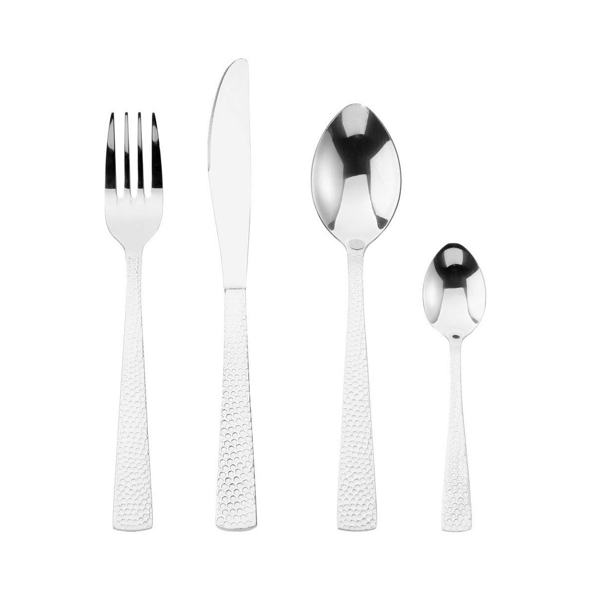 Posate Secret De Gourmet D'oro Inox 24 Pezzi