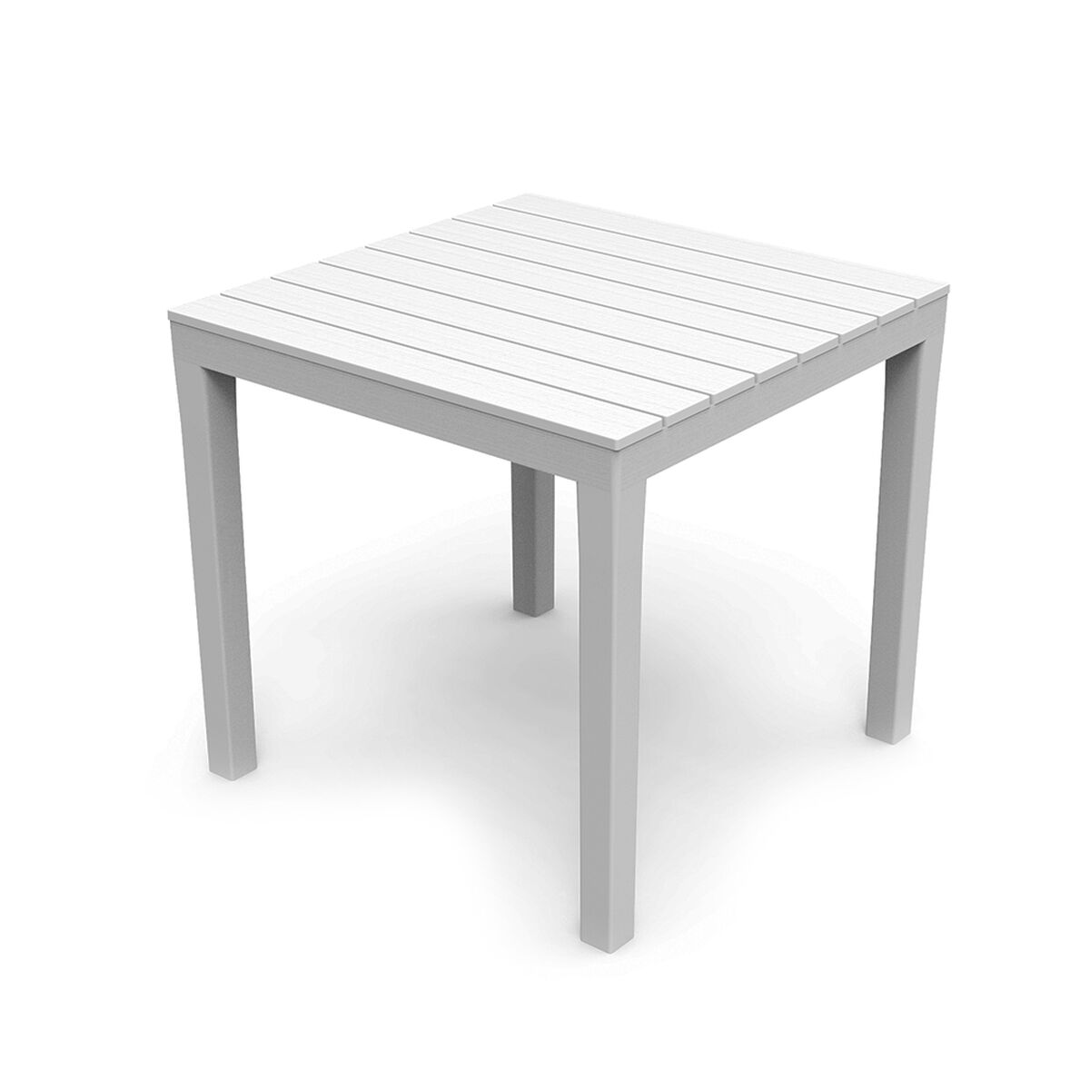 Tavolo Da Pranzo Ipae Progarden Bali Bianco 78 X 78 X 72 cm