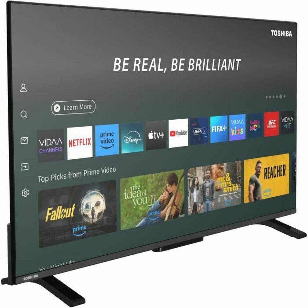 Smart Tv Toshiba 4k Ultra Hd Hdr10+ Hdr10 DvB-T2 400 Hz Pqi Qled - Image 4