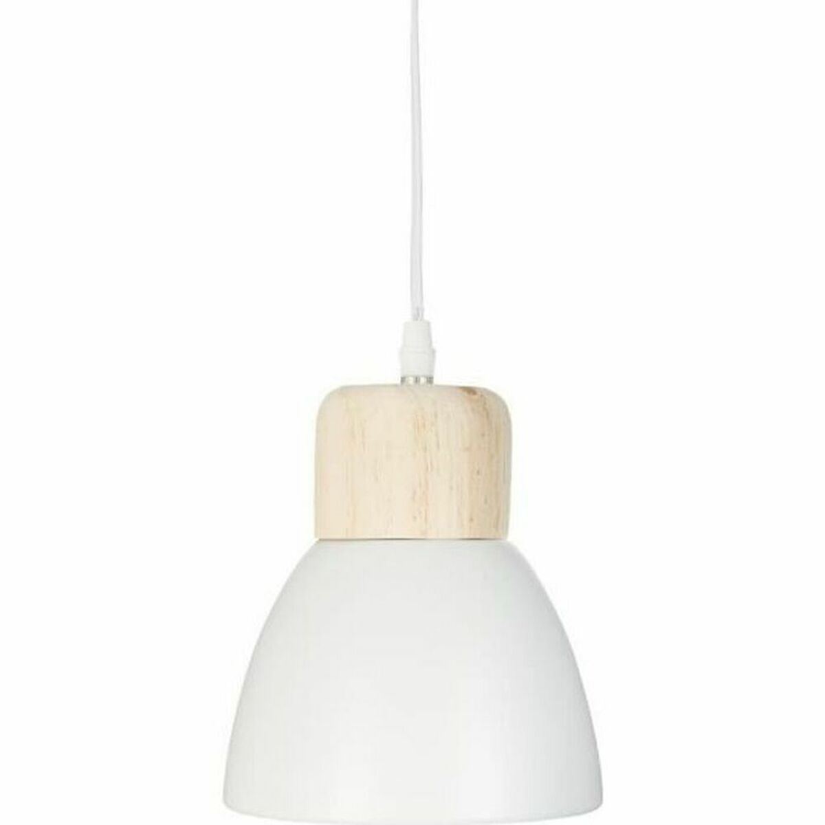 Lampadario Atmosphera Metallo Bianco 25 W (19 X 15 Cm)