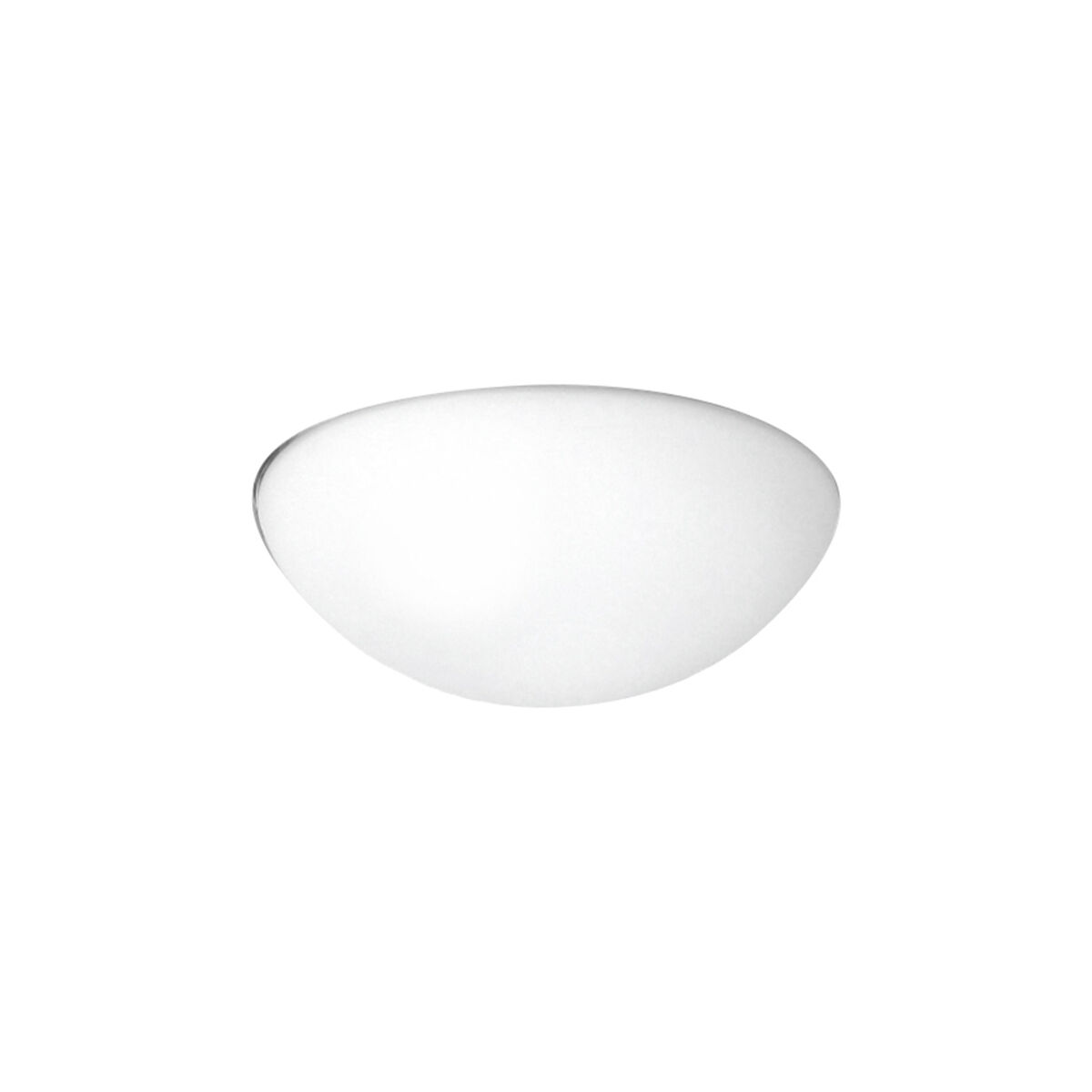 Paralume Edm 33803-4 Ricambio Cristallo Bianco 18,5 cm