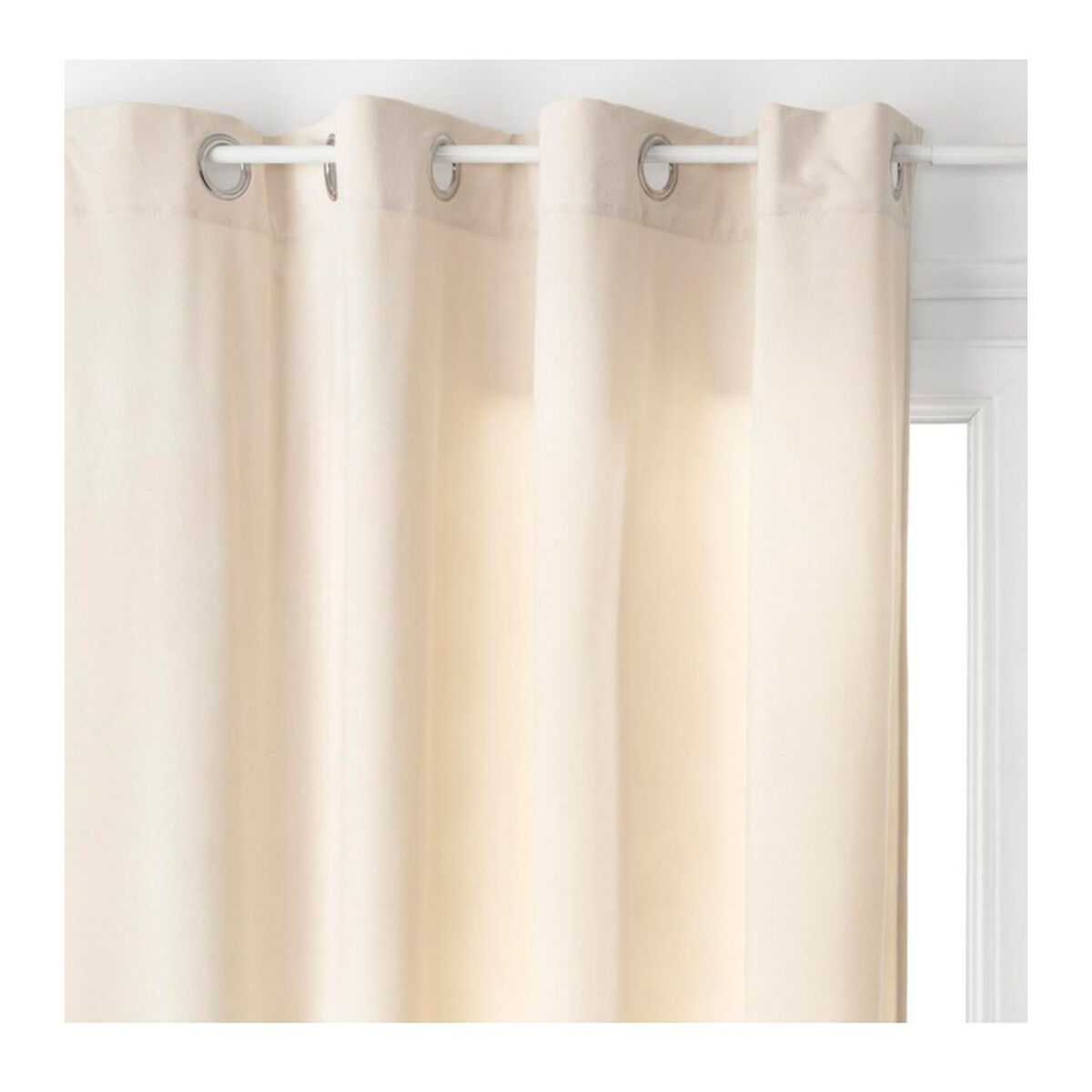 Tenda Atmosphera Lilou Poliestere Avorio (140 X 260 Cm)