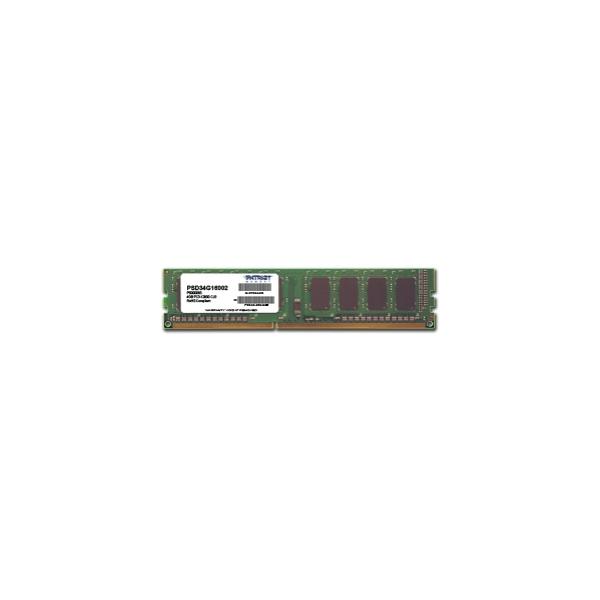 Patriot Ram Dimm 4gb Ddr3 1600mhz