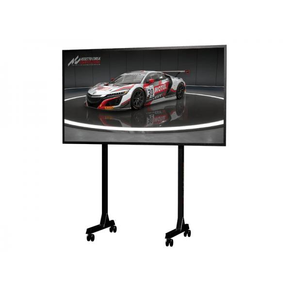 FreE-Standing Single Mntr Stand - 24-85in 75x75 To 450x660mm Vesa