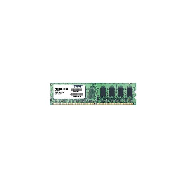 Patriot Ram Dimm 2gb Ddr2 800mhz Cl6 Non Ecc