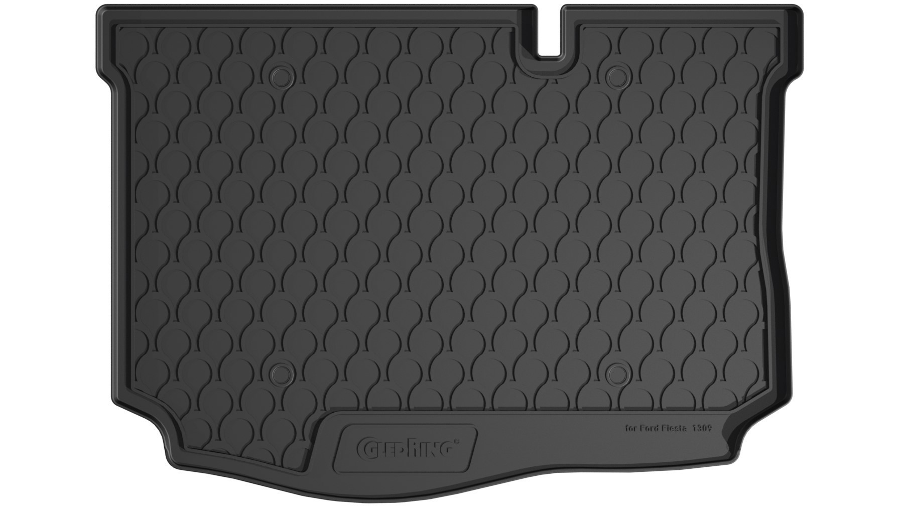 Vasca Baule Su Misura In Gomma Sintetica - Compatibile Per  Ford Fiesta 3p (06/17>08/23) Baule Basso -  Ford Fiesta 5p (06/17>08/23) Baule Basso