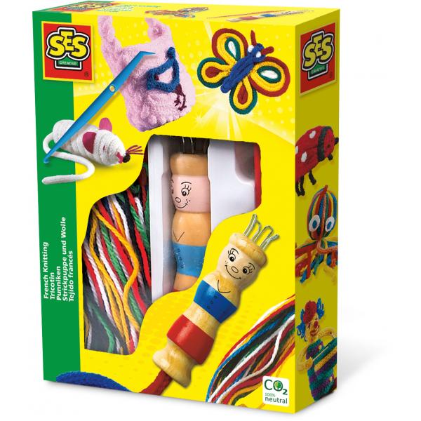 Ses Creative Tricotin - Con Filati Di Diversi Colori