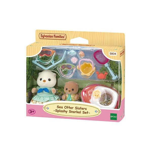 Le Sorelle Lontra Di Mare - Famiglie Sylvanian - 5804