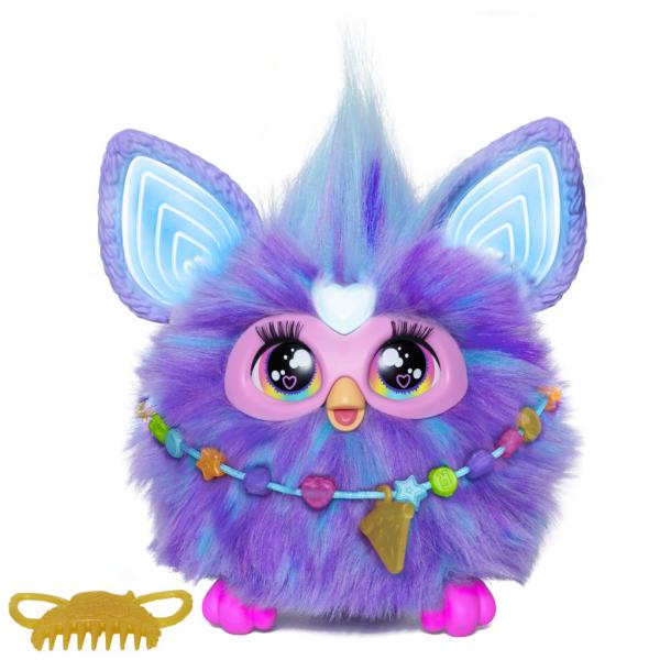 Furby Viola, 15 Accessori, Peluche Interattivo Per Ragazze E Ragazzi, Animatronic Ad Attivazione Vocale, Dai 6 Anni In su