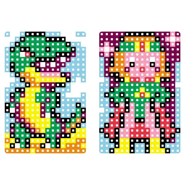 Clic Educ Pixels - Gioco Di Creazione - Nathan - Riconoscimento Dei Colori E Immaginazione!