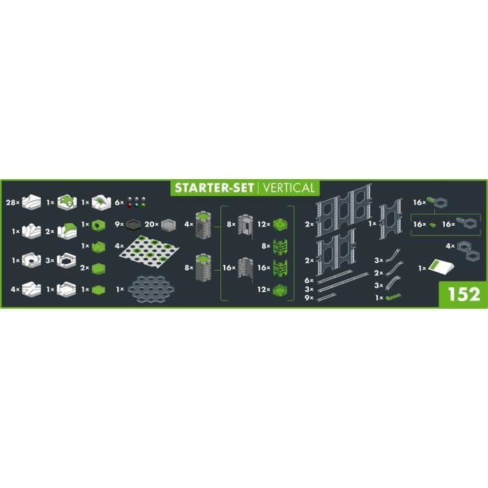Gravitrax Pro Starter Set Verticale, 152 PezzI-Percorso Per Biglie, Percorso Per Biglie Da Costruire, 8 Anni, 22426, Ravensburger - Image 4