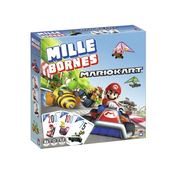 Mille Bornes Mario Kart 2023 - Gioco Di Carte - Dujardin - Viaggia Attraverso I 1000 Bornes Insieme A Mario E Ai Suoi Amici!
