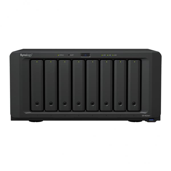 Synology Diskstation Ds1823xs+ Nas Tower Ryzen Embedded V1780b 8 Gb Ddr4 32 Tb Hdd Diskstation Manager Nero (synology Ds1823xs+ 32tb [synology Hat53]