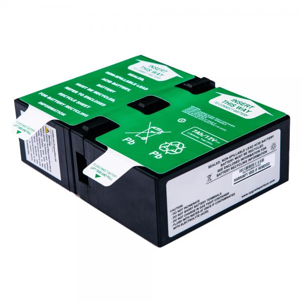 Origin Storage Bn1080G-Bat Batteria Ups Acido Piombo [vrla] 24 V (origin Replacement Ups Battery Cartridge Apcrbc123 For Bn1080g)