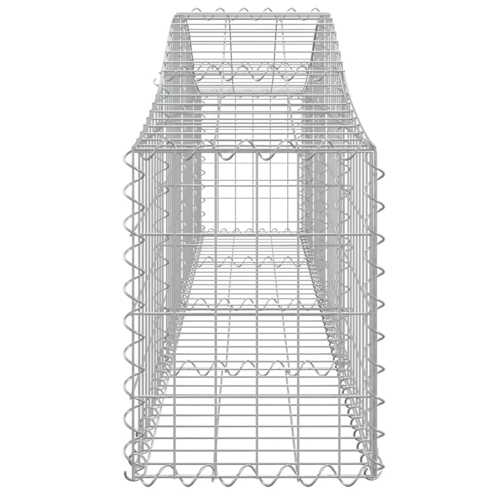 Cesti Gabbioni Ad Arco 5 Pz 200x30x40/60 Cm Ferro Zincato - Image 4