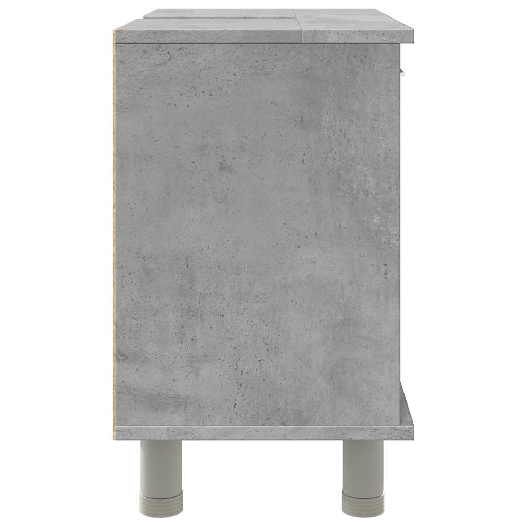 Mobile Da Bagno Grigio Cemento 60x32x53,5 Cm Legno Multistrato - Image 5