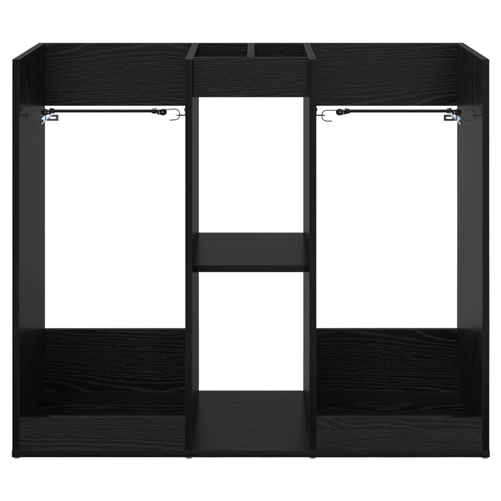 Armadio Per Golf Tinta Unita Rovere Nero 65 X 45 X 98 cm - Image 6