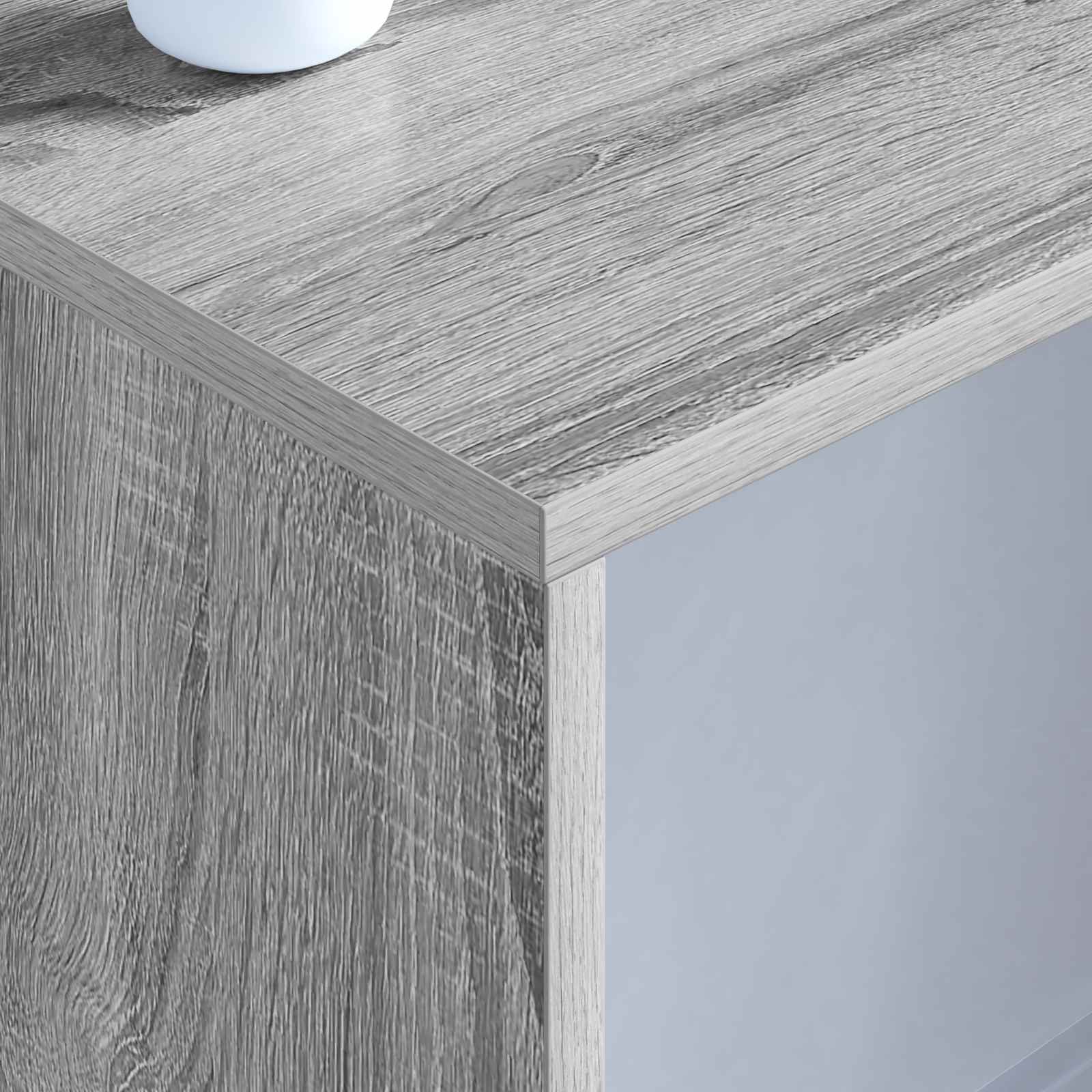 Scrivania A Parete Grigio Sonoma 100 X 45 X 30 cm - Image 4