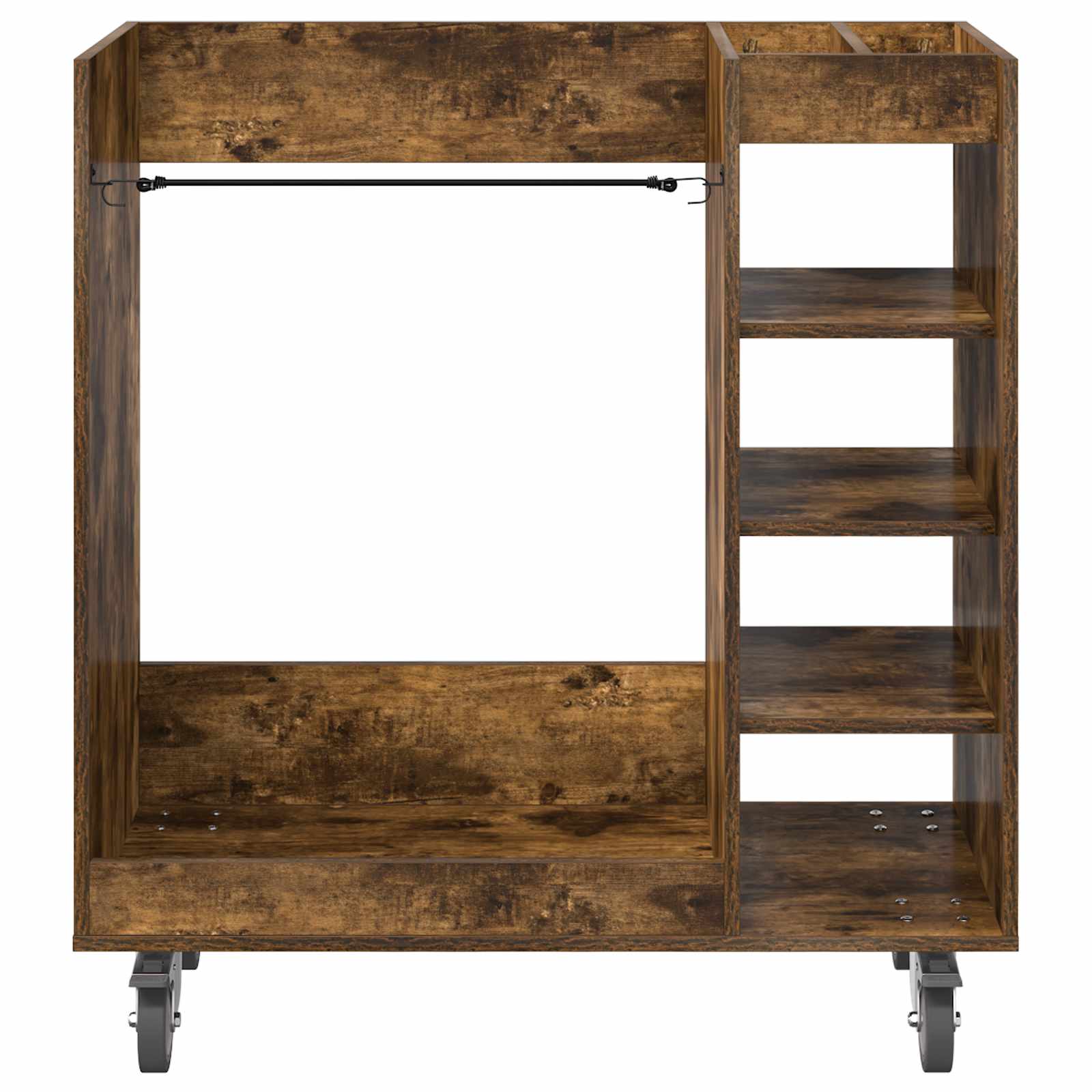 Armadio Per Golf Con Ruota Rovere Fumé 65 X 45 X 98 cm - Image 6