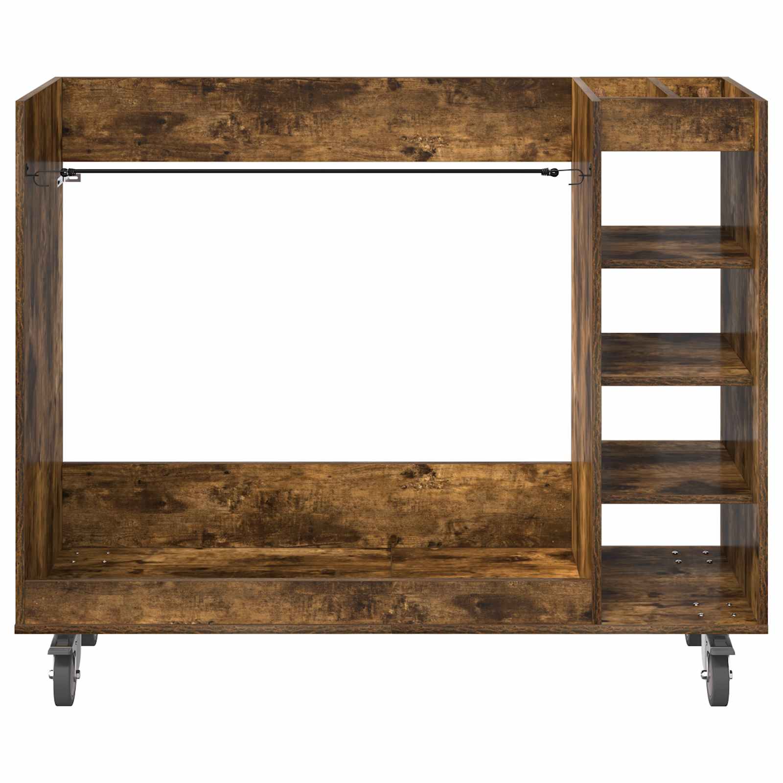 Armadio Per Golf Con Ruota Rovere Fumé 65 X 45 X 98 cm - Image 6