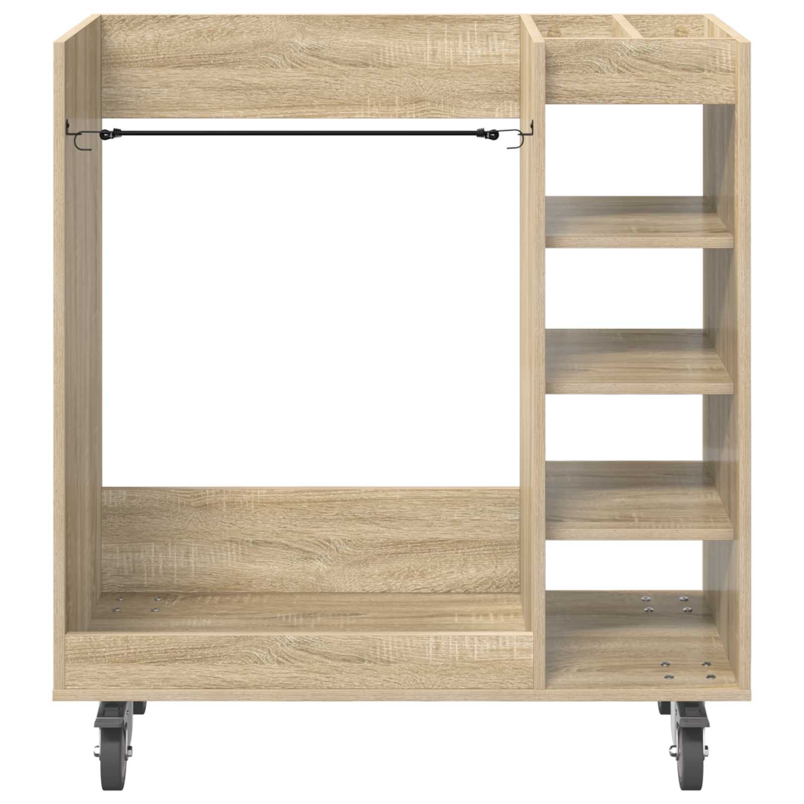 Armadio Per Golf Con Ruota Rovere Sonoma 65 X 45 X 98 cm - Image 6