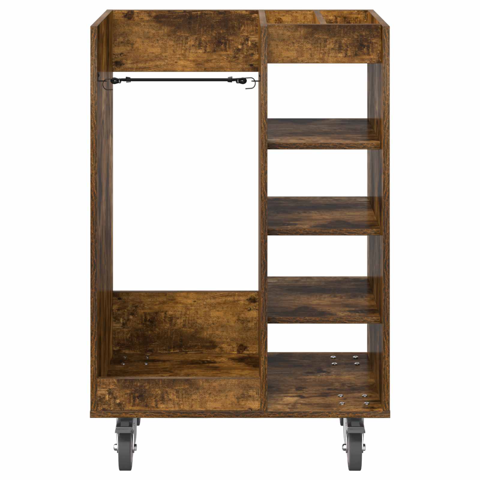 Armadio Per Golf Con Ruota Rovere Fumé 65 X 45 X 98 cm - Image 6