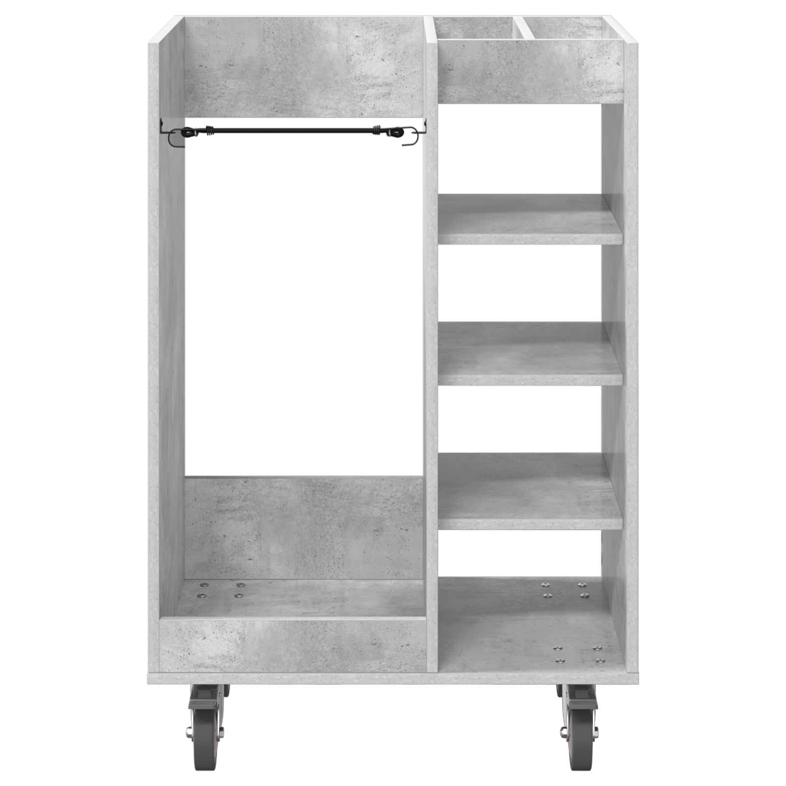 Armadio Per Golf Con Ruota Grigio Cemento 65 X 45 X 98 cm - Image 6