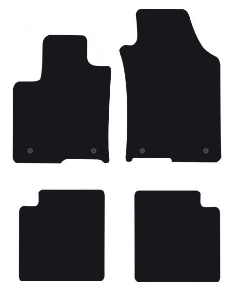 Tappeti Moquette Tailor Lancia Ypsilon 15> (interasse Fix Lato Guida = 29 Cm)