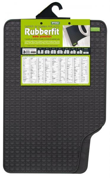 Tappeti Gomma Anteriori Rubberfit Fit3