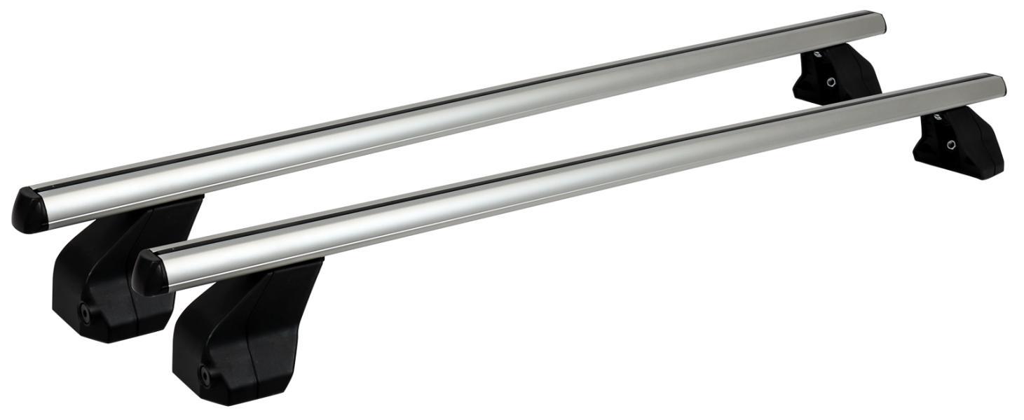 Barre Portatutto Con Piedi Silverline Alluminio M