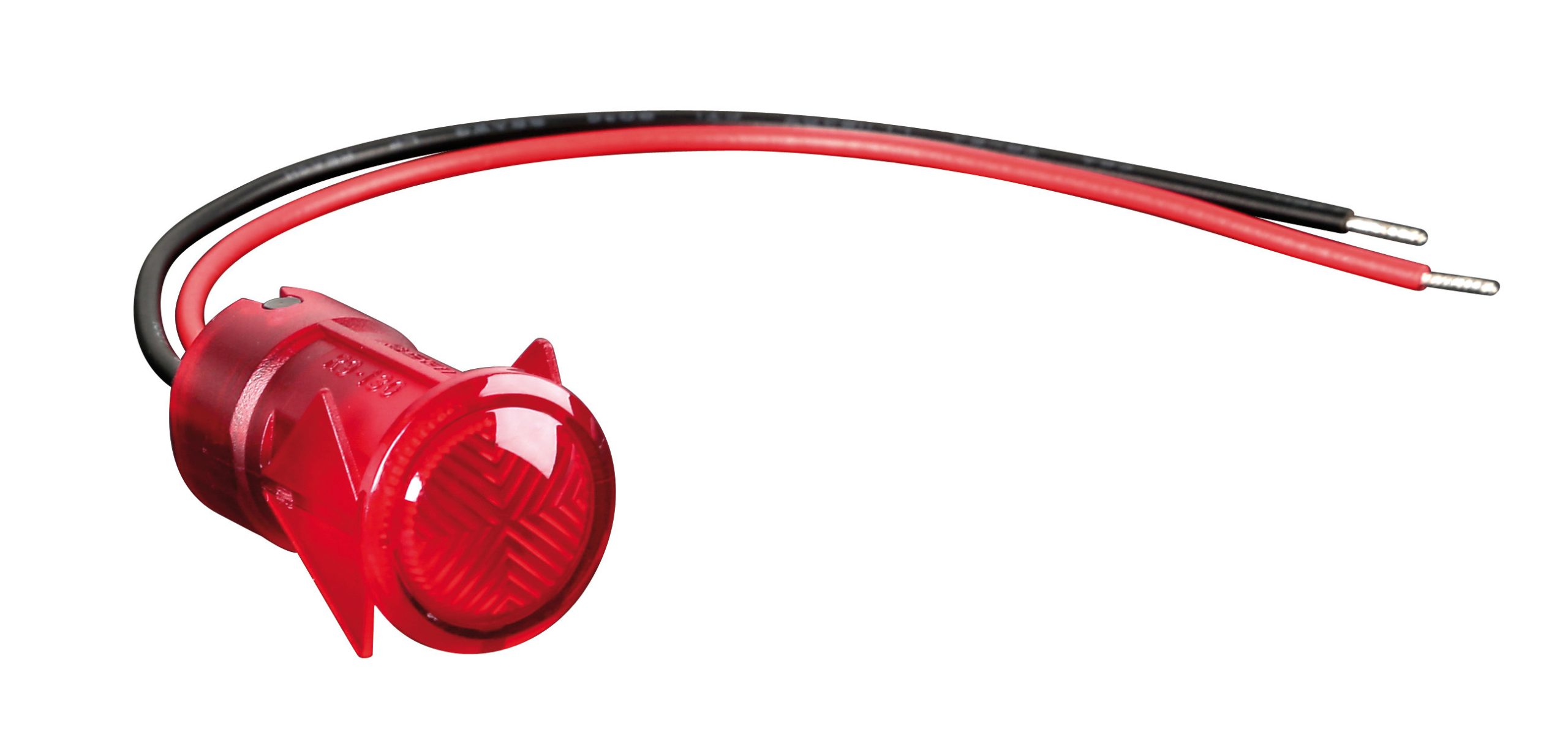 Spia A Led Rosso - 12/24v - 20a