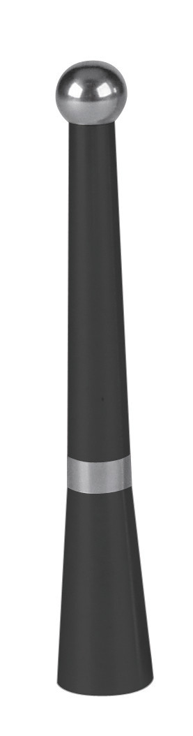 AlU-Tech Micro2, Stelo Antenna - Ø 5 Mm - Nero