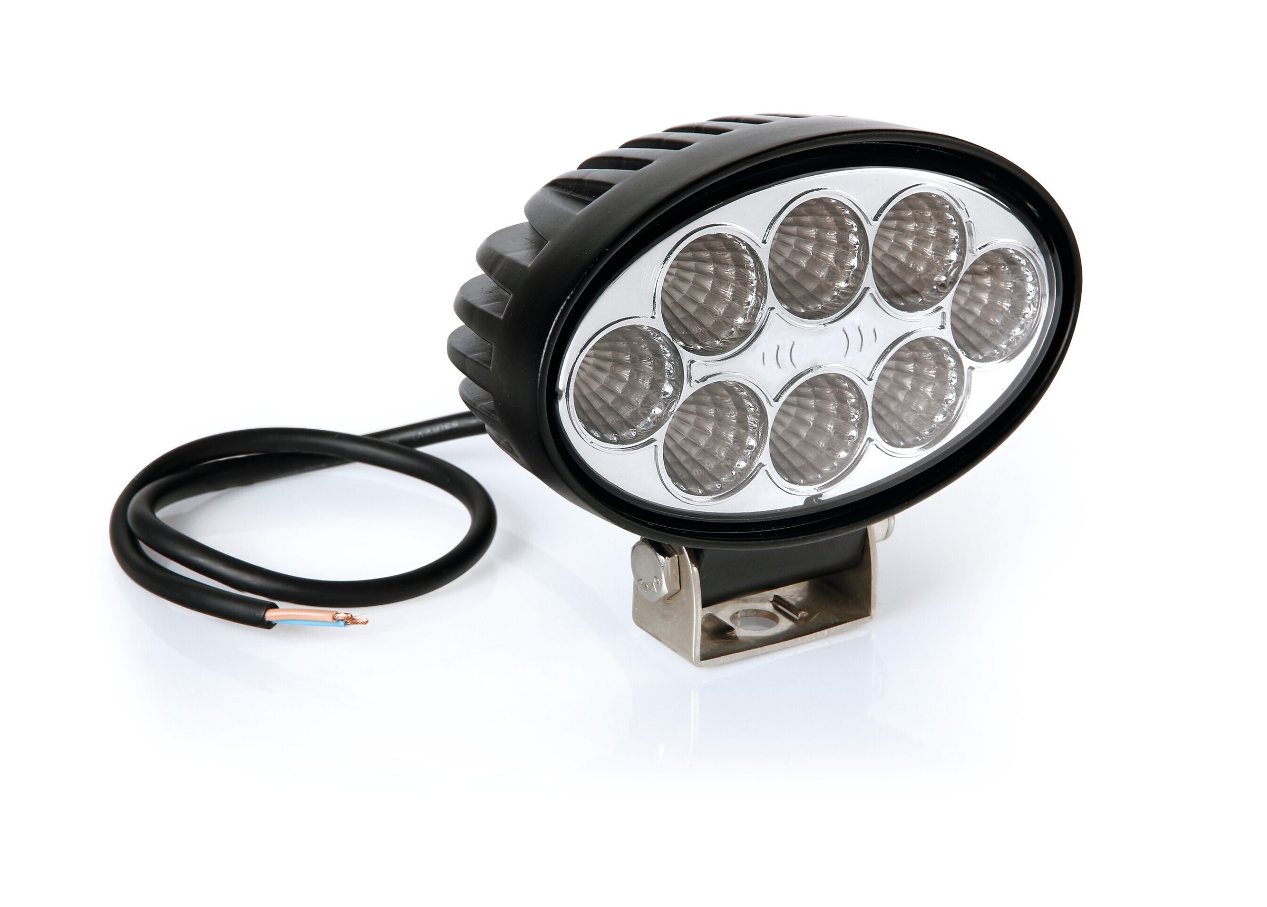 WL-4, Faro Ausiliario A 8 Led - 12/24v - Bianco