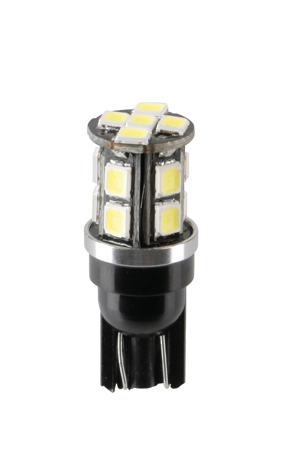 9/30v Led Series - 15 Led Smd - (t10) - W2,1x9,5d - 2 Pz  - Scatola - Bianco - Doppia Polarità